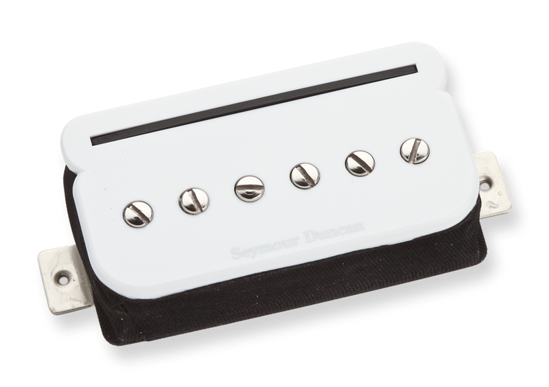 Seymour Duncan 11304-02-W TBPR-1b P-Rails Original Trembucker Bridge White