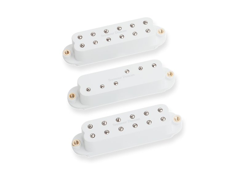 Seymour Duncan 11208-15-W Everything Axe SET White SJBJR1B, SDBR-N, SL59N