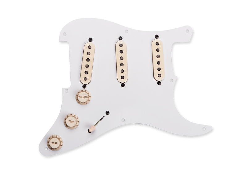Seymour Duncan 11024-04 Antiquity Fully Loaded Pickguard, Strat
