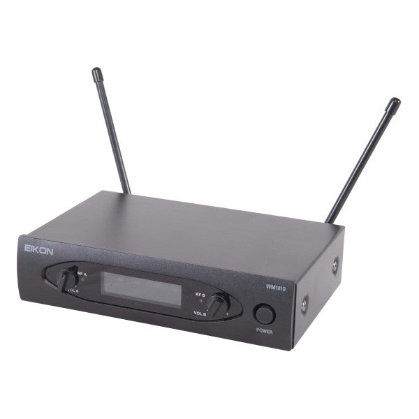 Eikon WM101DMV2 Système de microphone portable sans fil UHF double canal