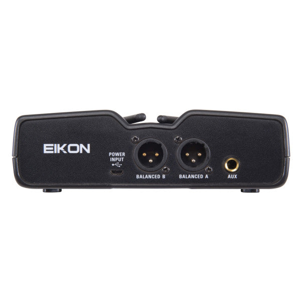 Système de microphone portable sans fil Eikon WM700DMA double canal PLL UHF