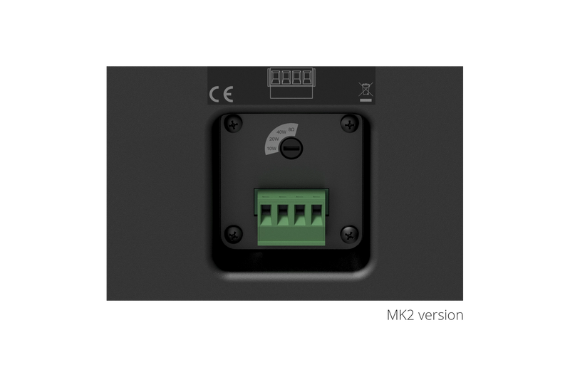Audac WX502MK2 Universal Wall Speaker - 5.25" (Black)