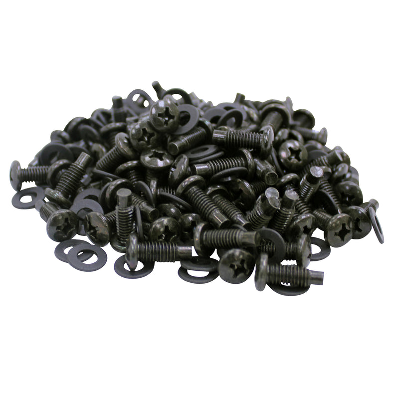 ProX X-100RS Rack Screws W/Black Nylon Washers Pack of 100