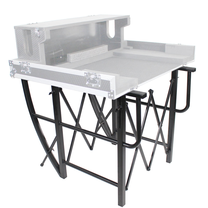 Support roulant ProX X-EZTILT EZ-Tilt™ pour tables de mixage audio-éclairage de moyen à grand format