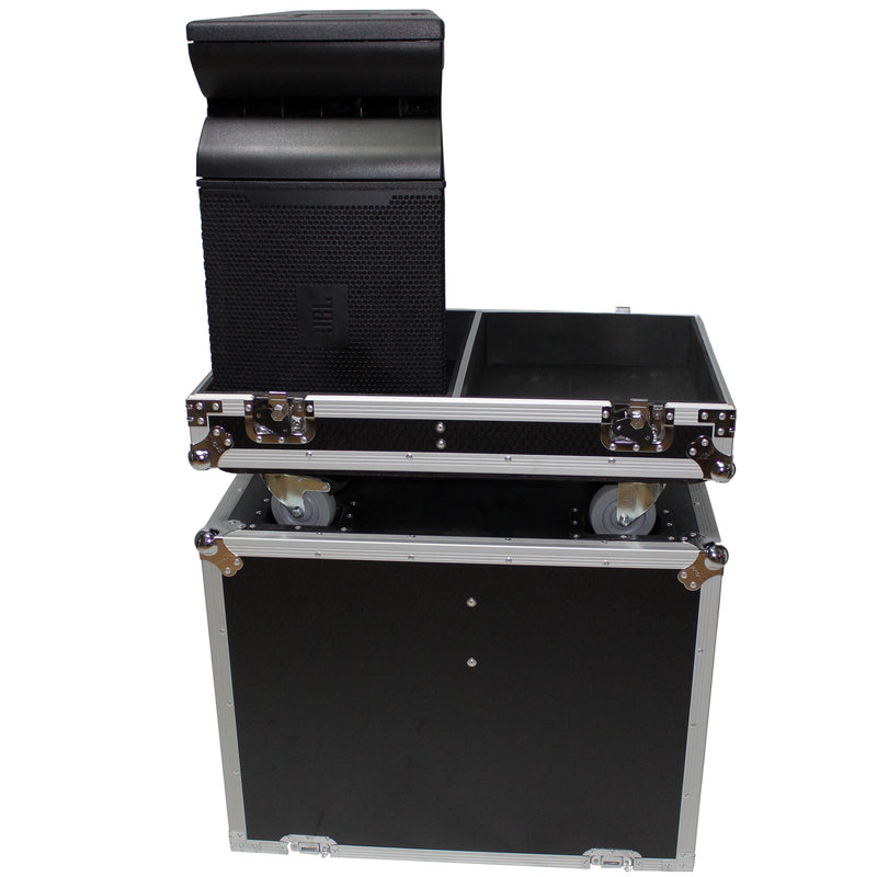 ProX X-JBL-VRX932LAP Fight Case for 2 JBL VRX932LAP Line Array Speakers W-4 inch Casters
