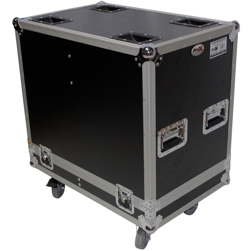 ProX X-JBL-VRX932LAP Fight Case for 2 JBL VRX932LAP Line Array Speakers W-4 inch Casters