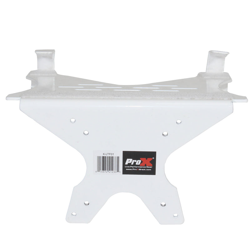 ProX X-LTF01WH Laptop Shelf Monitor VESA Arm bracket Mount fits on Speaker Stand (White)