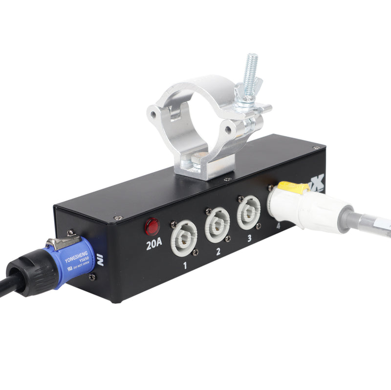ProX X-PWC-X4-BOX Power Center Four-Way Spitter Power Connector