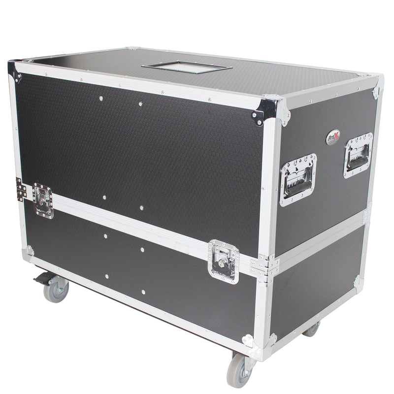 Prox X-RCF-evox8j8x2w ATA Style Flight Road Road pour RCF EVOX 8 J8 JMIX8 Le système de tableau d'enceintes s'adapte à deux haut-parleurs et sous-marins