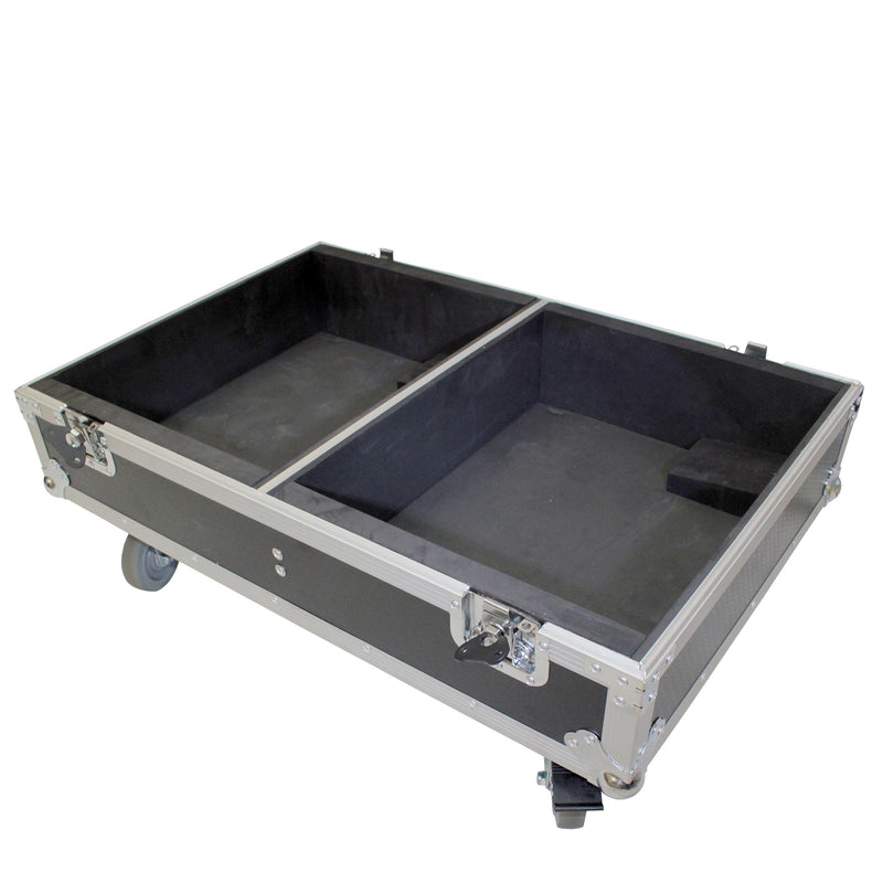 Prox X-RCF-HDL6ALAX4W BACK DE VOLLE DE VIEUX DE LIGNE POUR 4 ENSEIGNEMENTS RCF HDL6-A HDL26-A avec des roues avec des roues