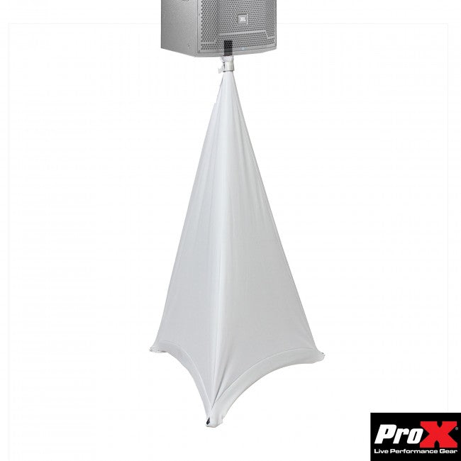 ProX X-SP2SC-WX2 2 Pack Lycra Cover Scrim for Speaker Tripod or Lighting Stand 2 Sided