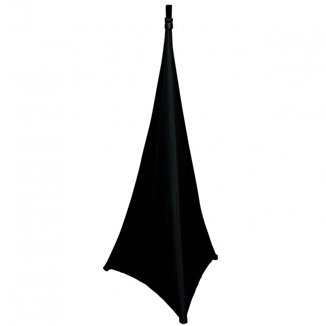 ProX X-SP2SC-BLX2 2 Pack Lycra Cover Scrim for Speaker Tripod or Lighting Stand 2 Sided - Black