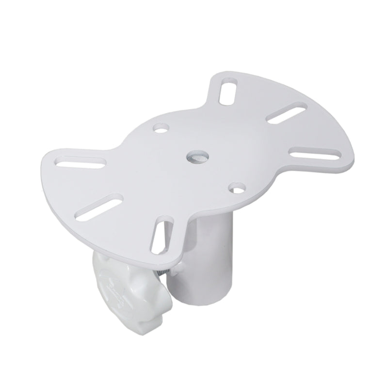 ProX X-SSMP WH Speaker Stand Mounting Plate Tray For Moving Heads and Speakers