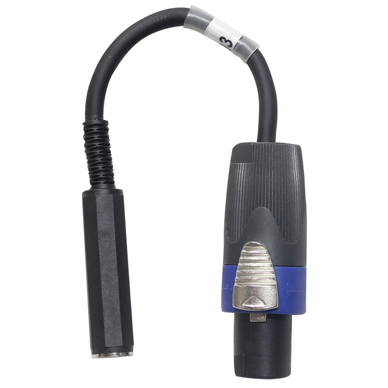 ProX XC-SQF 6ft. SpeakOn-M to 1/4" TS-F Female High Performance Speaker Cable