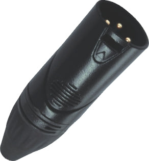 ProX XC-XLRF-3P Female XLR-3 PIN Black-Chrome Housing
