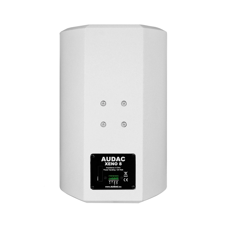 Audac XENO8 Full Range Speaker - 8" (White)