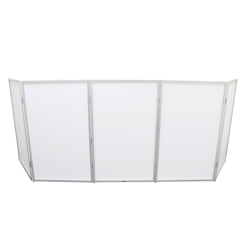ProX XF-5X3048S 5 Panel Silver Chrome Frame DJ Facade W/ Stainless Quick Release