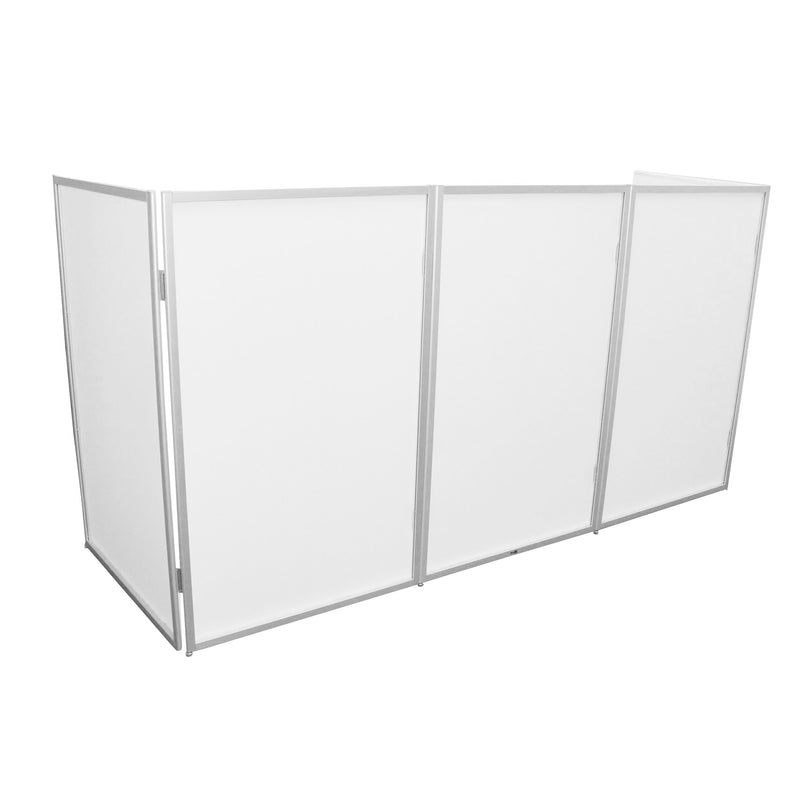 ProX XF-5X3048S 5 Panel Silver Chrome Frame DJ Facade W/ Stainless Quick Release