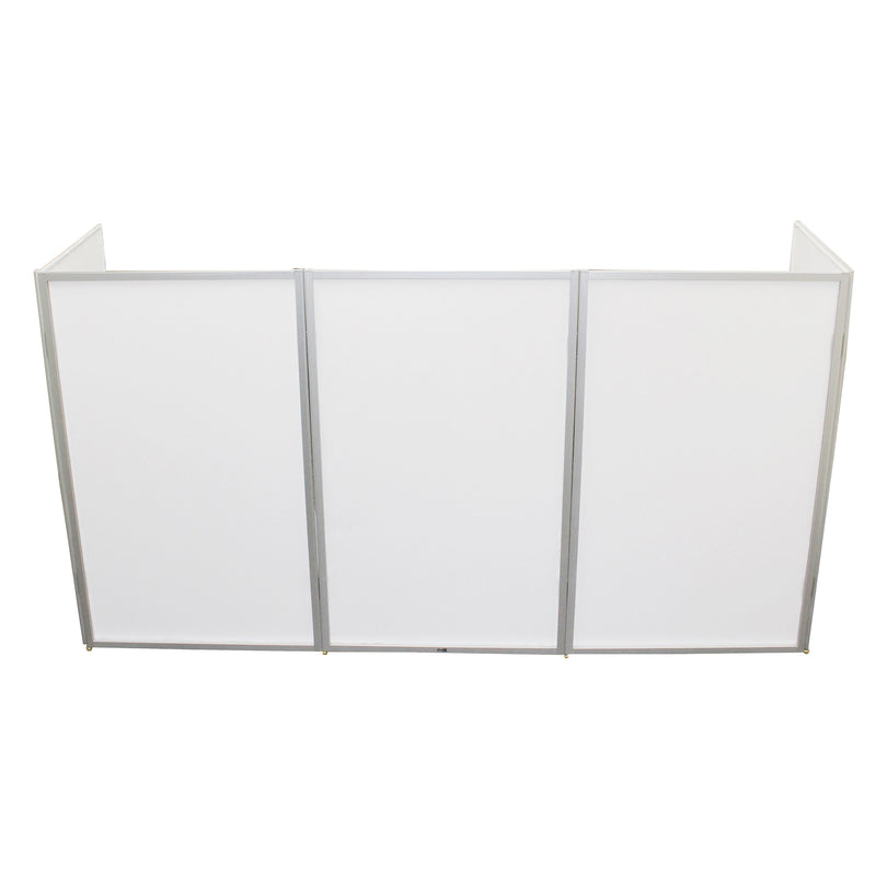 ProX XF-5X3048S 5 Panel Silver Chrome Frame DJ Facade W/ Stainless Quick Release