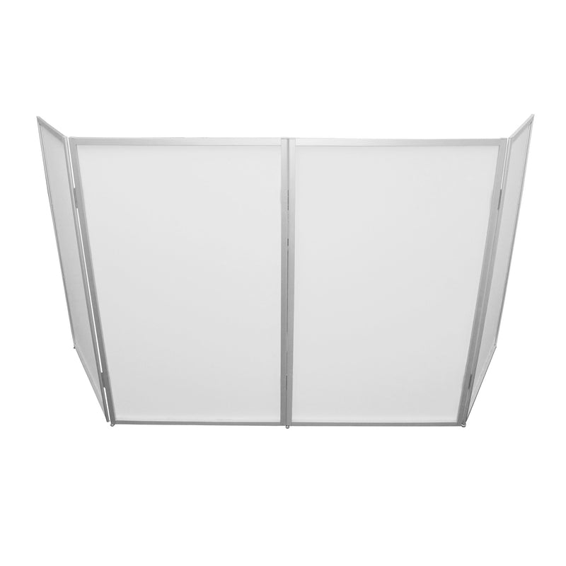 ProX XF-5X3048S 5 Panel Silver Chrome Frame DJ Facade W/ Stainless Quick Release