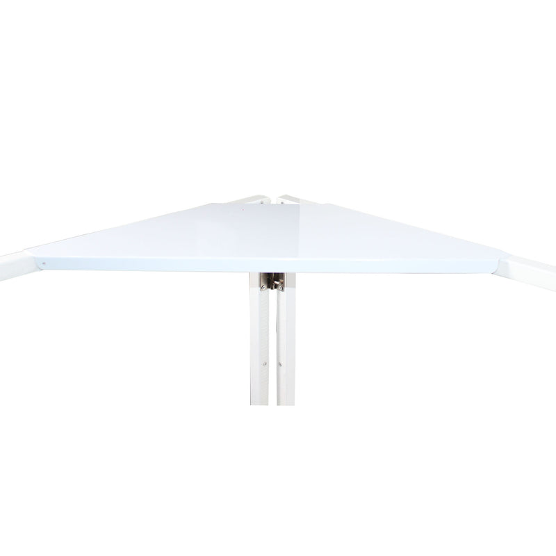 ProX XF-CSWX2 Universal Set of Aluminum Corner Shelves for DJ Facades White Finish
