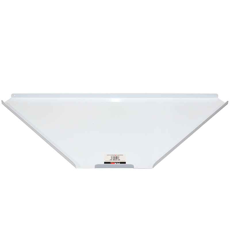 ProX XF-CSWX2 Universal Set of Aluminum Corner Shelves for DJ Facades White Finish