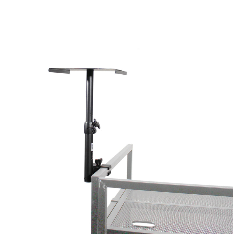 ProX XF-MSTAND Universal Studio Monitor Speaker Tray and Lighting Stand for DJ Facade