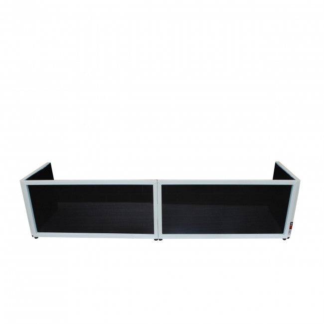 ProX XF-STTFB Black 6 Ft Tabletop Facade Replacement Scrim Set - 2 Front Panels and 2 Side Panels