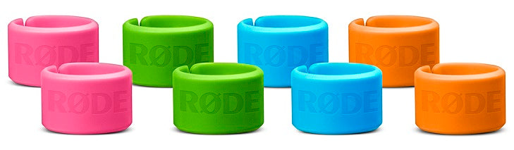 Anneaux à code couleur Rode XLR-ID (paquet de 8)