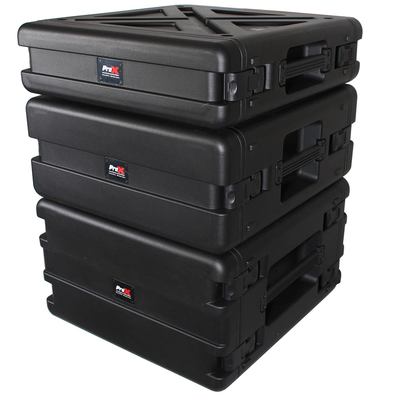 ProX VAULTX 6U Rack Air-tight, Water-sealed ABS Case