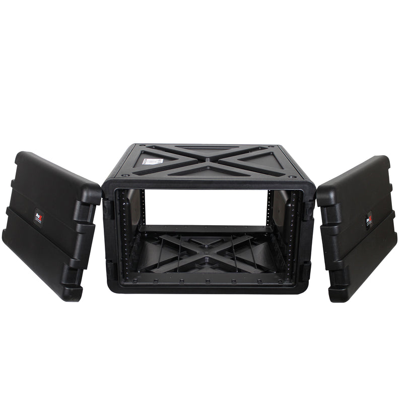 ProX VAULTX 6U Rack Air-tight, Water-sealed ABS Case