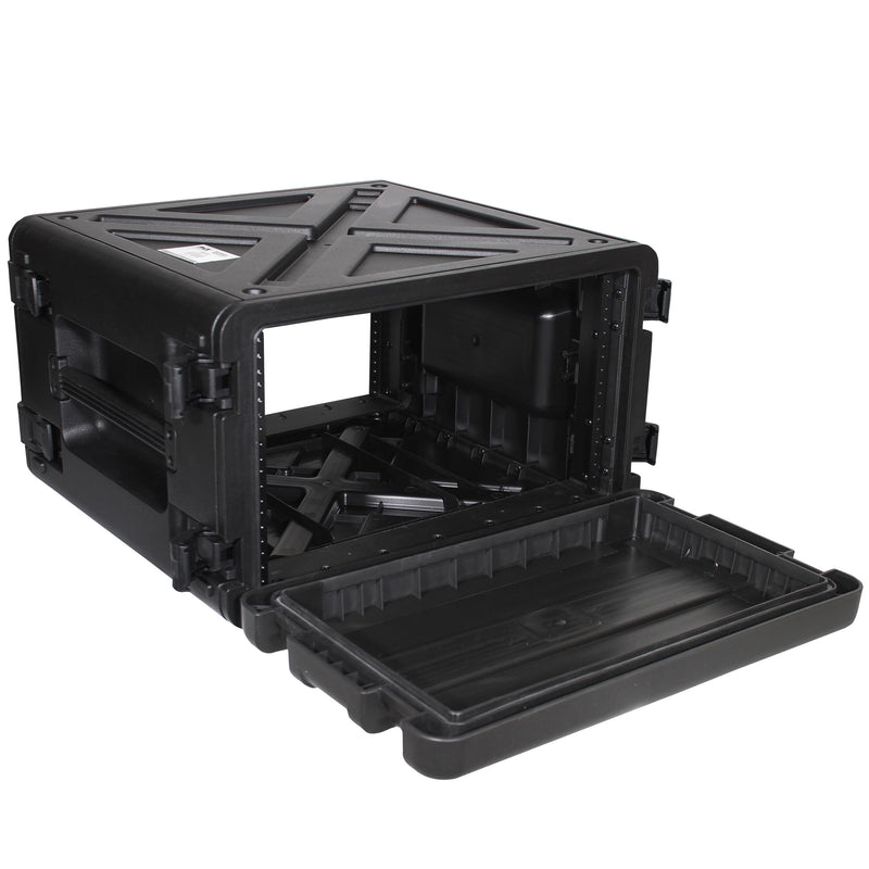 ProX VAULTX 6U Rack Air-tight, Water-sealed ABS Case