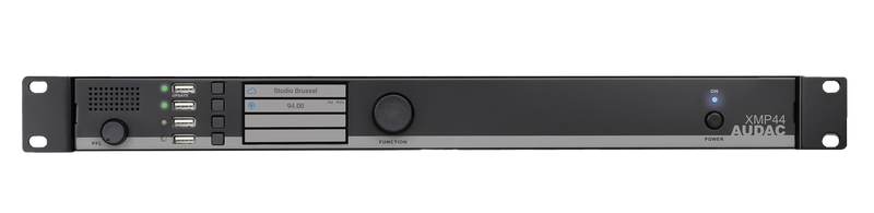 Système audio modulaire professionnel Audac XMP44 SourceCon