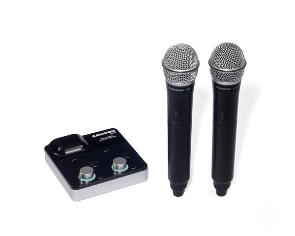 Samson SWXPD2MHQ6 XPD2M Handheld Dual-Channel Digital Wireless System