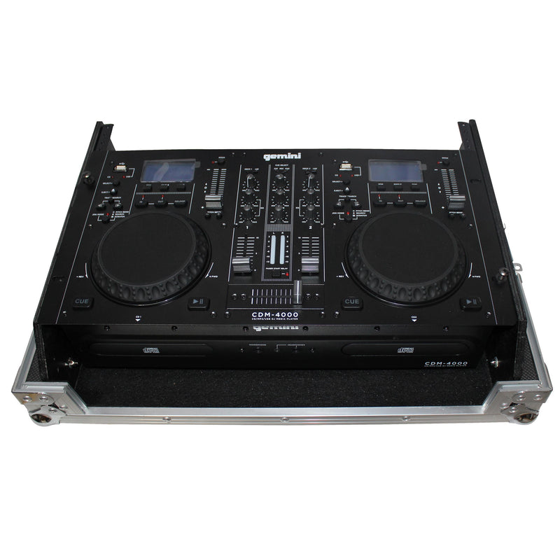 ProX X-19MIX7U Rack Mount 19" Mixer case 7U Top Slant Removable Front Panel fits Gemini CDM-4000