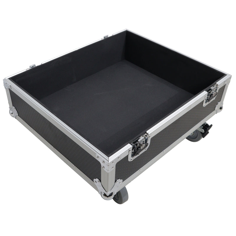 ProX XS-252521SPW Subwoofer Speaker Flight Case w/Casters Interior