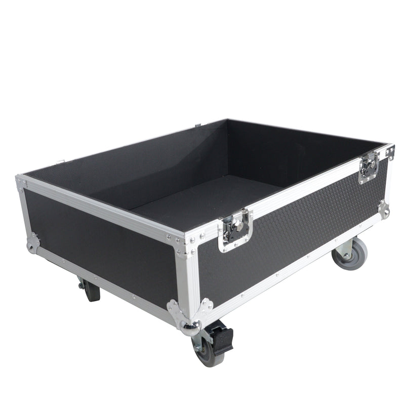 Prox XS-292922SPW Universal Flight Flight Case Dual Line Array Enceintes ou Single Subwoofer w / Caster Wheels