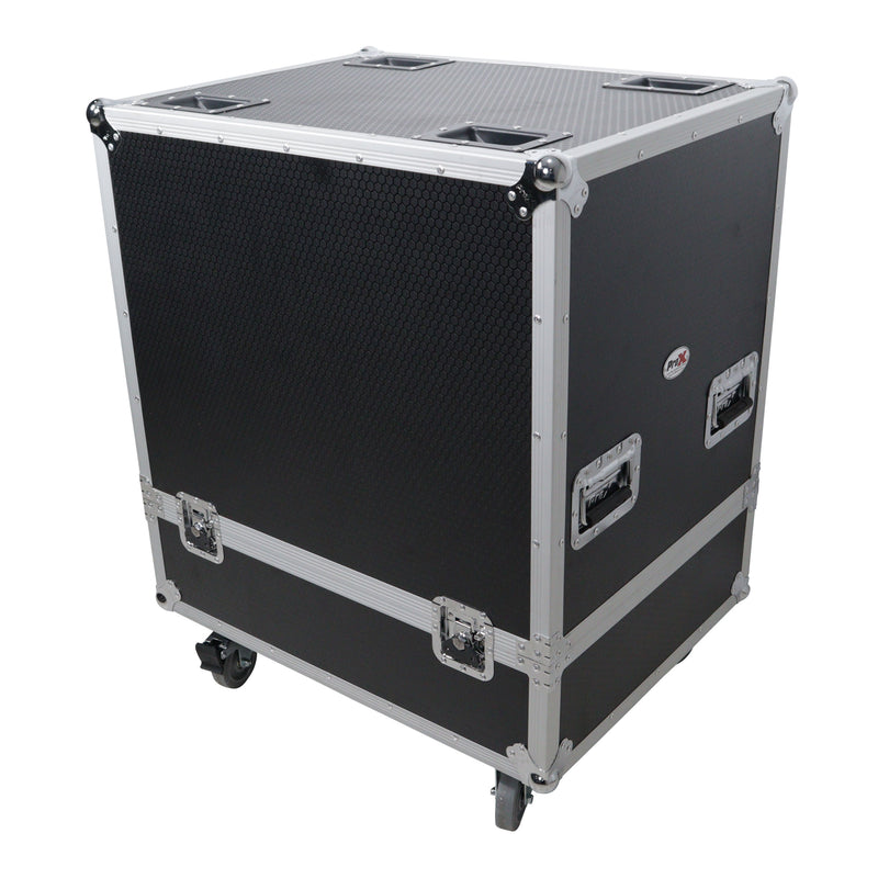 Prox XS-292922SPW Universal Flight Flight Case Dual Line Array Enceintes ou Single Subwoofer w / Caster Wheels
