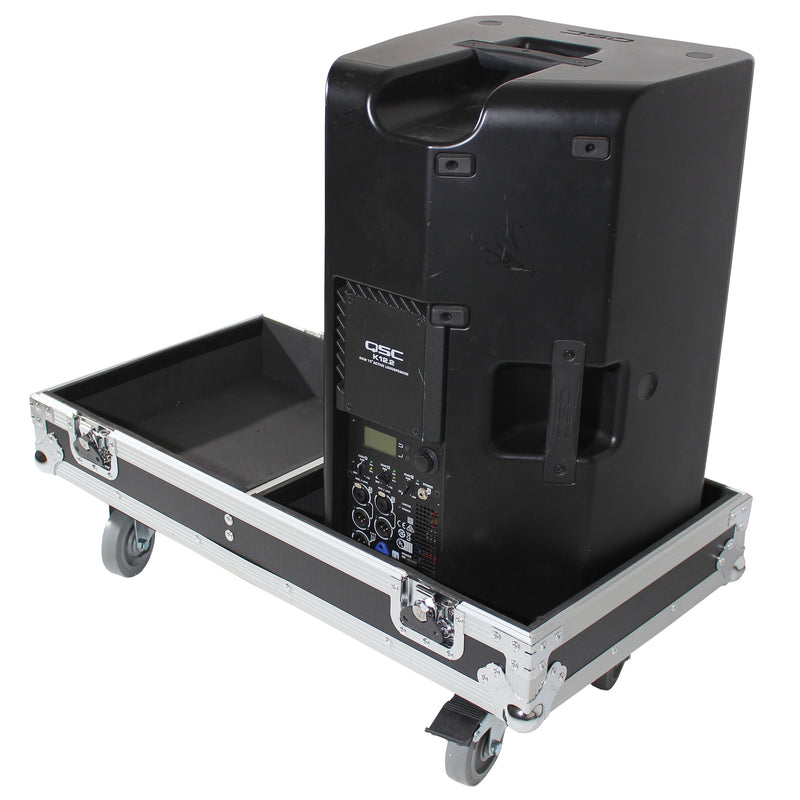 Flight case ProX X-QSCK12 ProX ATA pour 2 haut-parleurs QSC K12 ou K12.2