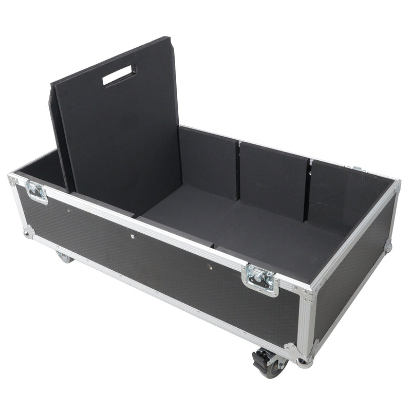 ProX XS-SP2X282020W Universal Dual ATA Speaker Flight Case Fits 2 pcs 28x20x20 Inch Speakers