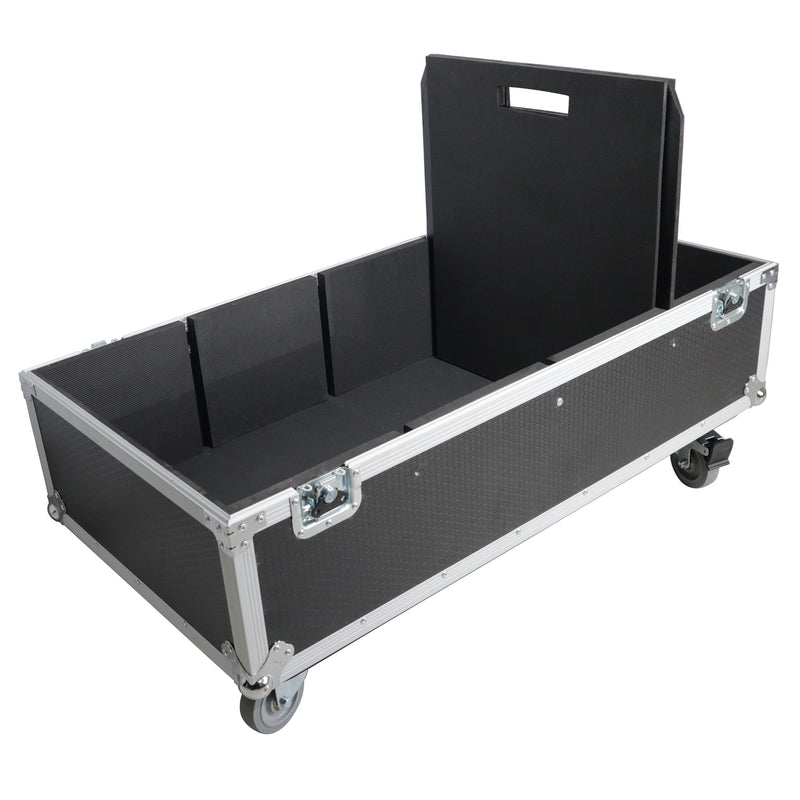 ProX XS-SP2X282020W Universal Dual ATA Speaker Flight Case Fits 2 pcs 28x20x20 Inch Speakers