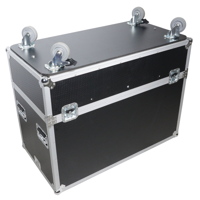 ProX XS-SP2X282020W Universal Dual ATA Speaker Flight Case Fits 2 pcs 28x20x20 Inch Speakers