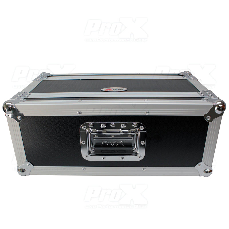 ProX X-4U7D 4U Deluxe Effect Rack 7" de profondeur rail à rail avec poignée