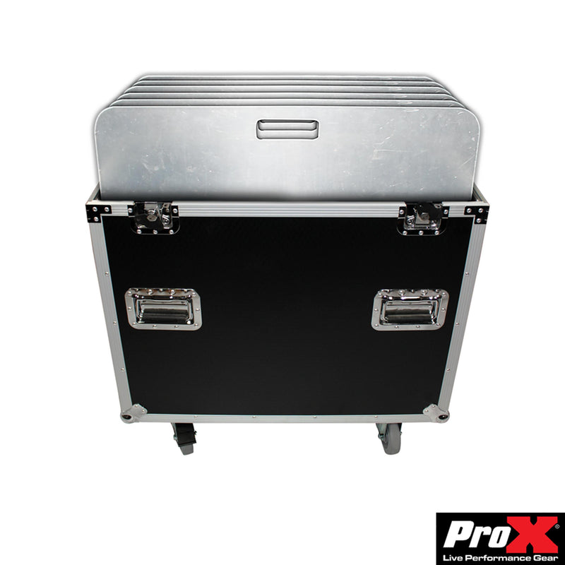 ProX XS-6XBP2424 Flight/Road Case Holds 6 Pieces 24" x 24" Aluminum Base Plate