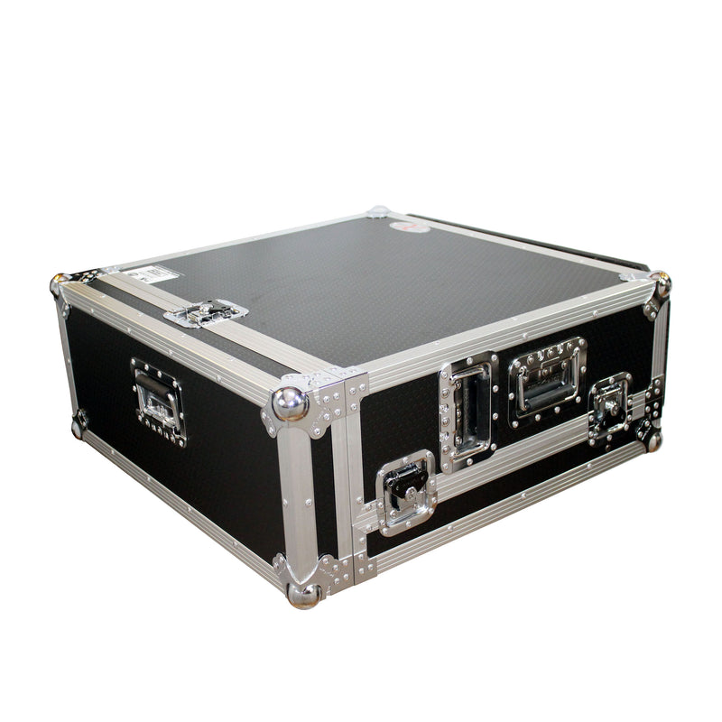 ProX XS-AHQU24DHW Flight-Road Case for Allen and Heath QU-24 Mixer W-Doghouse and Wheels