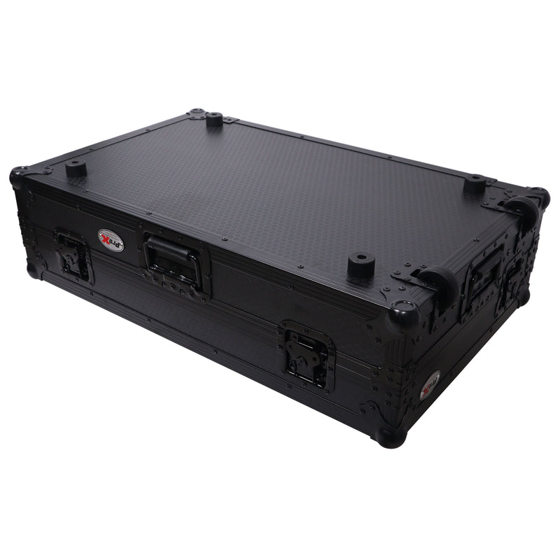 ProX XS-DDJREV7WLTBL ATA Style Flight Case for Pioneer DDJ-REV7 DJ Controller w/Laptop Shelf (Black)