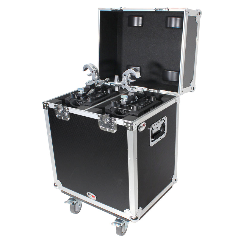 ProX XS-MH140X2W Moving Head Lighting Case for 2 Units