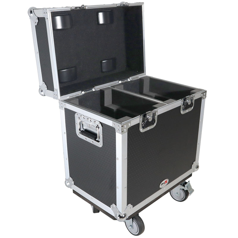 ProX XS-MH16X2W Fits Vizi Beam RXONE & Intimidator Spot 260 Style Moving Head Lighting Case for 2 Units
