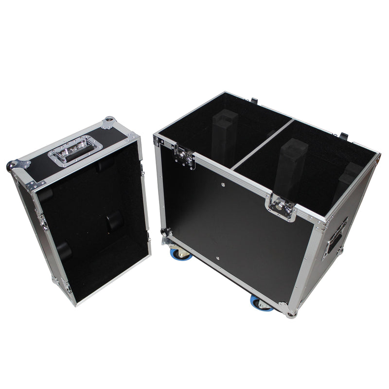 ProX XS-MH300X2W 300 Style Moving Head Transport Case for 2 Units