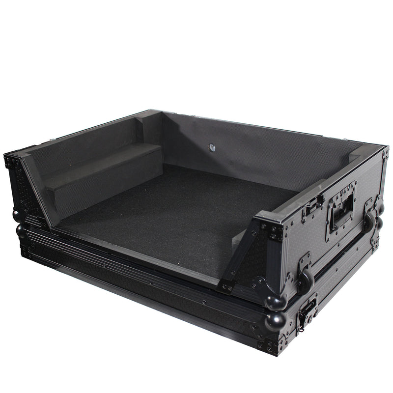 ProX XS-PRIME4WBL2U Flight Case for Denon Prime 4 Standalone DJ System W-2U Rackspace & Wheels